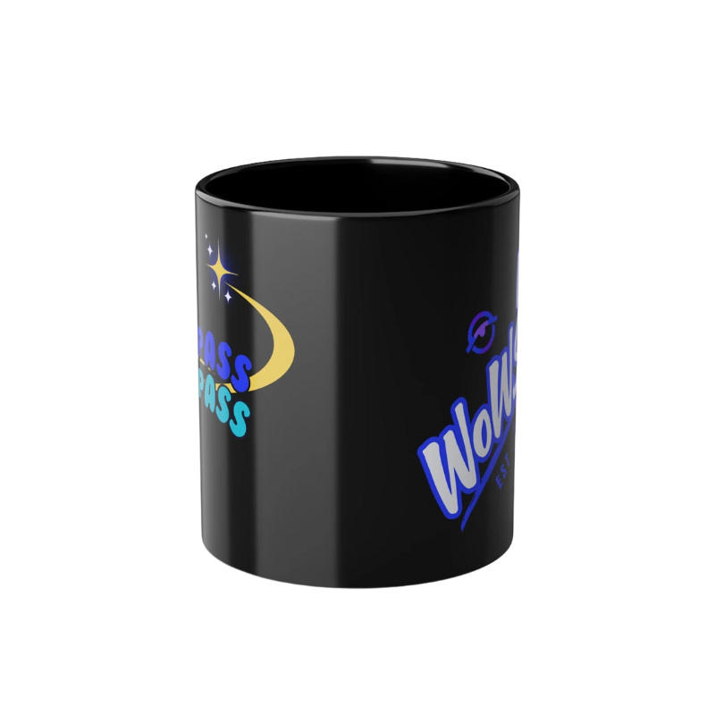 Black Coffee Cup, 11oz