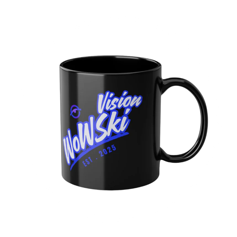 Black Coffee Cup, 11oz