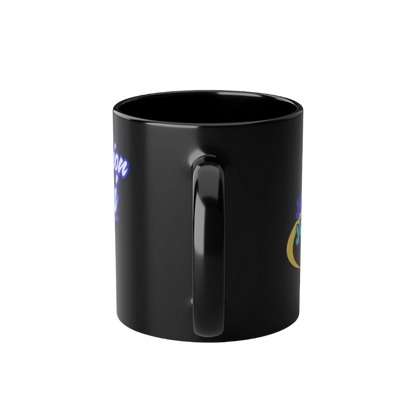 Black Coffee Cup, 11oz