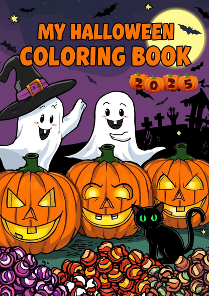 My Halloween Coloring Book 2025 | Wowski-design